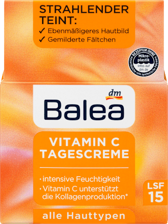 Tagescreme Vitamin C LSF15 Balea