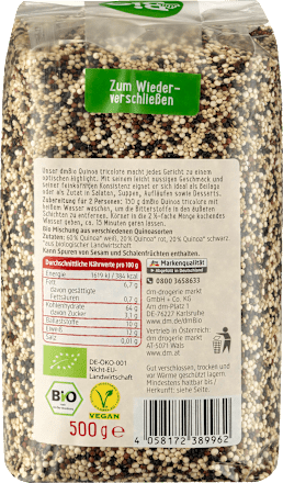 Quinoa tricolore dmBio