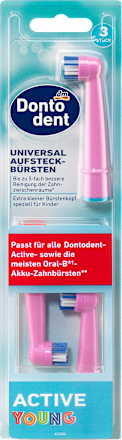 Aufsteckbürsten Universal Active Young Dontodent