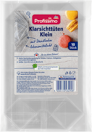 Klarsichttüten klein Profissimo