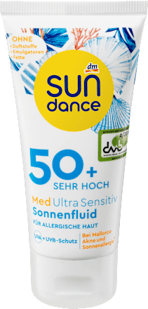 Emulsja do opalania Med Ultra Sensitiv SPF 50+ SUNDANCE