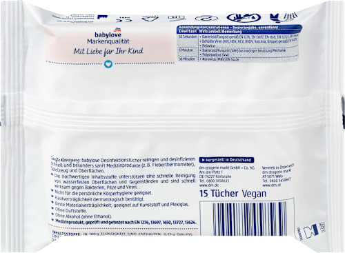Desinfektionstücher babylove