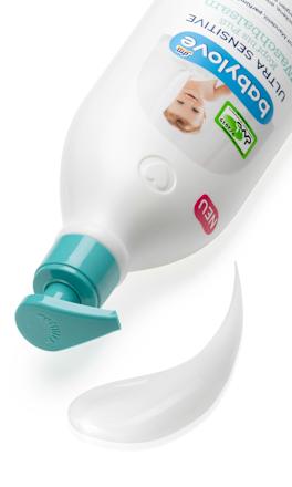 Baby Waschbalsam Kopf bis Fuß ultra sensitive babylove