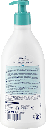 Baby Waschbalsam Kopf bis Fuß ultra sensitive babylove
