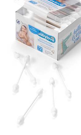 Sicherheits-Wattestäbchen babylove