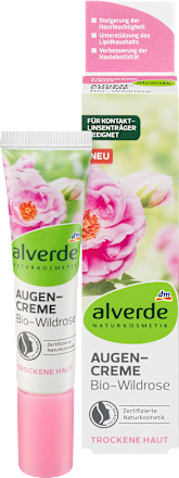 Augencreme Bio-Wildrose alverde NATURKOSMETIK
