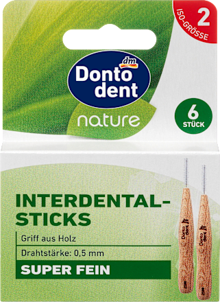 Medzizubné kefky nature super jemné Dontodent