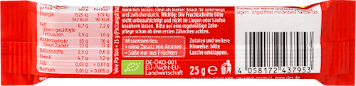 Fruchtriegel Apfel-Banane ab 1 Jahr dmBio