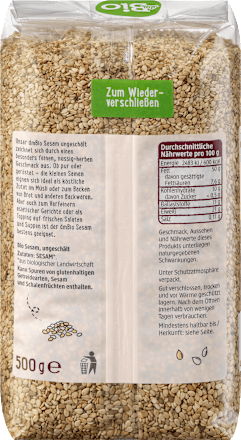 Saaten, Sesam, ungeschält dmBio
