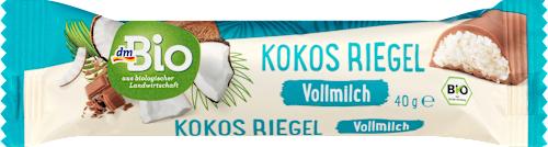 Kokosová tyčinka v mliečnej čokoláde dmBio