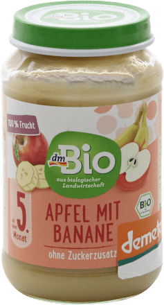 Purea di mela con banana dmBio
