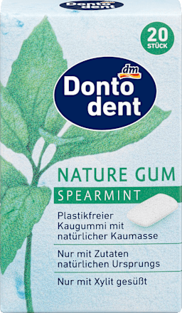 Kaugummi Nature Gum, Spearmint  Dontodent