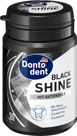 žvýkačky Black Shine Dontodent