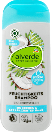 Shampoo Feuchtigkeit Bio-Kokosmilch alverde NATURKOSMETIK