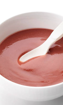 Früchte Birne-schwarze Johannisbeere mit Banane ab dem 5. Monat dmBio