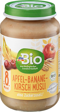 Frucht & Getreide Apfel-Banane-Kirsch Müsli ab dem 8. Monat dmBio