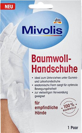 Bombažne rokavice Mivolis