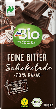 Schokolade, Feine Bitter, 70 % Kakao, Naturland dmBio