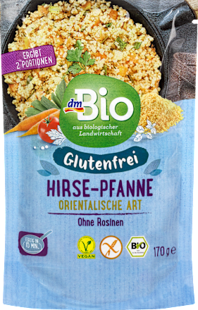 Hirsepfanne Orientalische Art glutenfrei dmBio