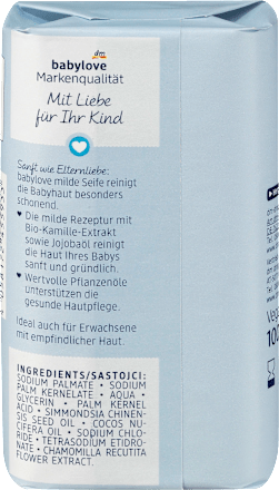 Seifenstück mild sensitive babylove