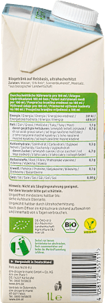 Pflanzendrink, Reis Drink natur dmBio