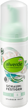 Schaumfestiger Bio-Lotusblüte, Bio-Violetter Reis alverde NATURKOSMETIK
