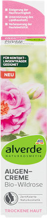 Augencreme Bio-Wildrose alverde NATURKOSMETIK