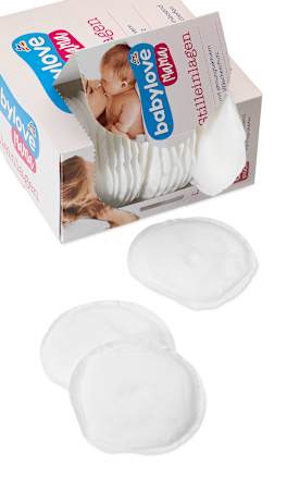 Stilleinlagen weiß   babylove Mama