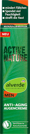 Active Nature Anti-Aging Augencreme alverde MEN