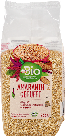 Bio puffasztott amaránt dmBio