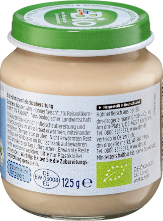 Potrawka z kurczaka, od 5. miesiąca życia dmBio