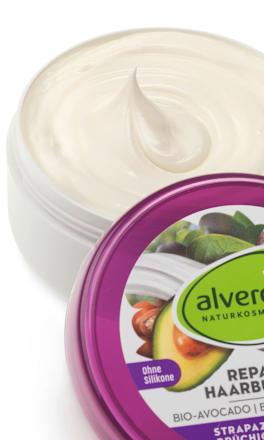 Haarbutter Repair Bio-Avocado, Bio-Sheabutter alverde NATURKOSMETIK