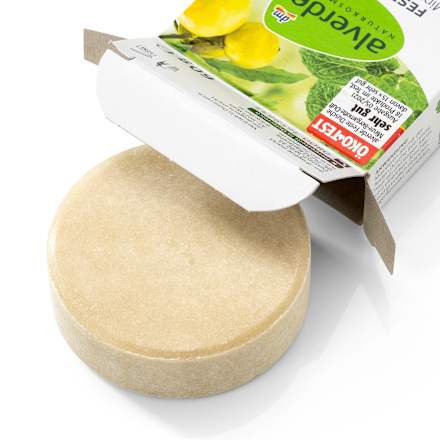 Żel pod prysznic w kostce, o zapachu mięty i bergamotki alverde NATURKOSMETIK