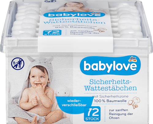 Sicherheits-Wattestäbchen babylove