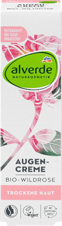 Augencreme Wildrose alverde NATURKOSMETIK