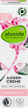 Augencreme Wildrose alverde NATURKOSMETIK