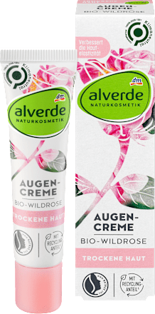 Augencreme Wildrose alverde NATURKOSMETIK