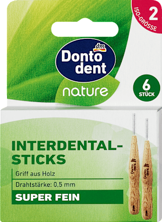 Interdentalne ščetke nature SUPER FEIN Dontodent