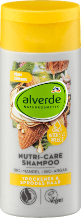 Szampon Nutri-Care, z bio olejkiem migdałowym i bio olejkiem arganowym, próbka alverde NATURKOSMETIK