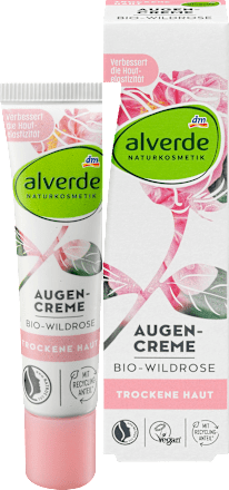Augencreme Wildrose alverde NATURKOSMETIK