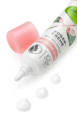 Augencreme Wildrose alverde NATURKOSMETIK