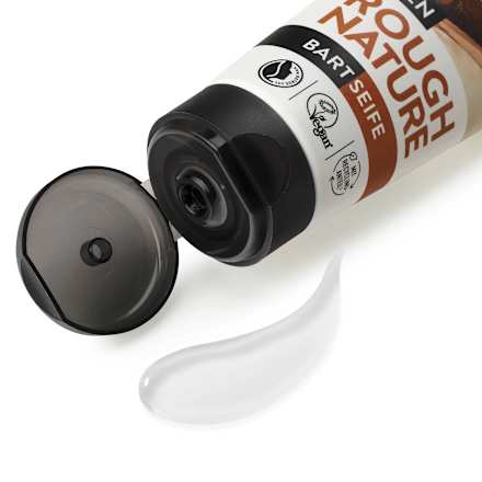 Tekoče milo za brado ROUGH NATURE alverde NATURKOSMETIK MEN