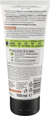 Tekoče milo za brado ROUGH NATURE alverde NATURKOSMETIK MEN