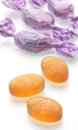 Bonbon, Original Schweizer Salbei, zuckerfrei Mivolis