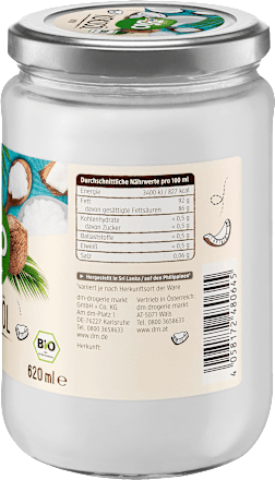 Kokosöl, nativ, Naturland dmBio