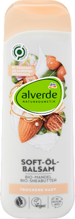 Soft-Öl-Balsam Bio-Mandel und Bio-Sheabutter alverde NATURKOSMETIK