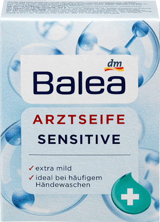 Arztseife sensitive, extra mildes Seifenstück   Balea