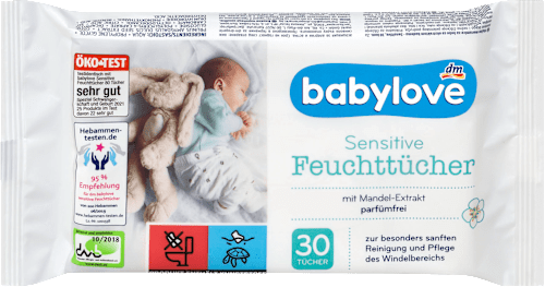 Feuchttücher sensitive babylove