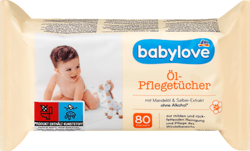 Ölpflegetücher babylove