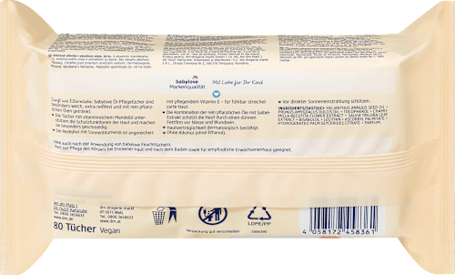 Ölpflegetücher babylove